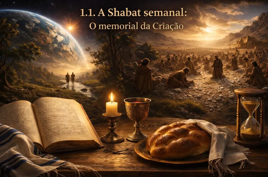 1.1. A shabat semanal: o memorial da criação.
